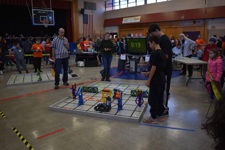 Testing their mettle: St. Matthew School hosts robotics tournament